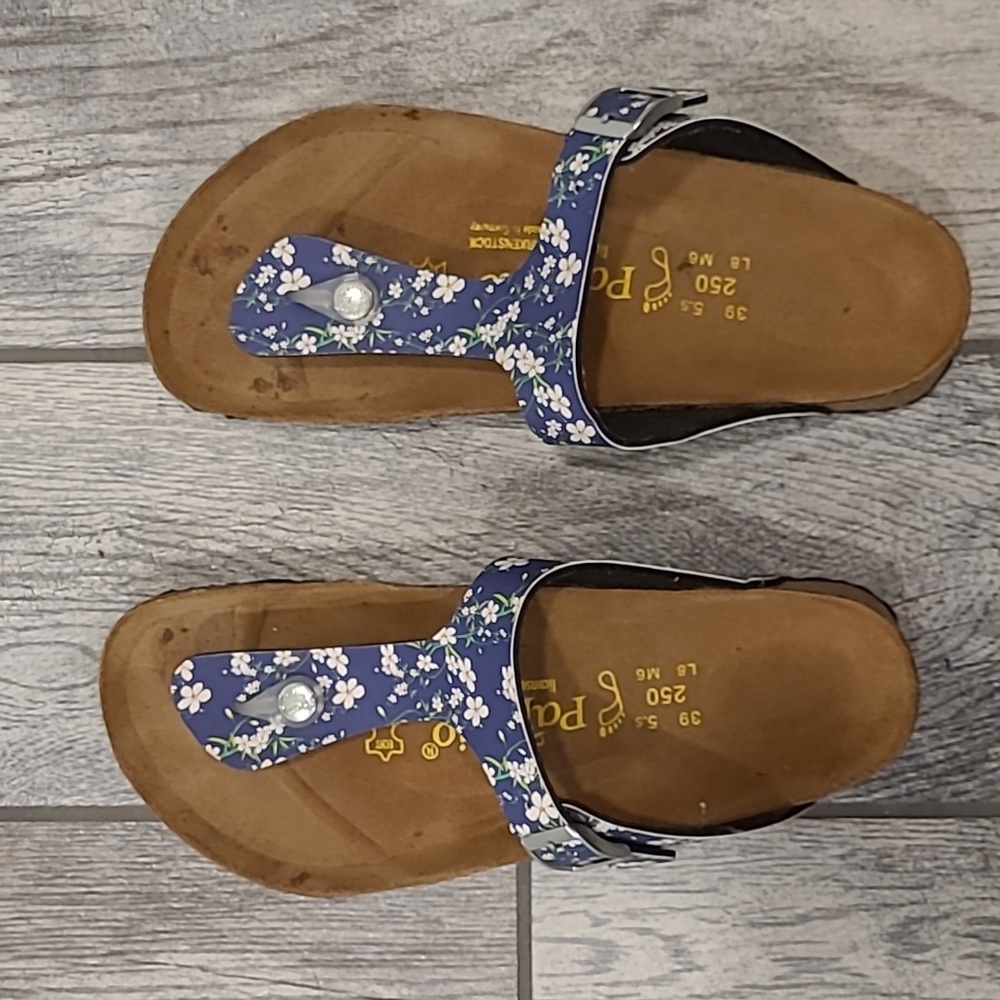 Papillio by birks thong sandals size 39